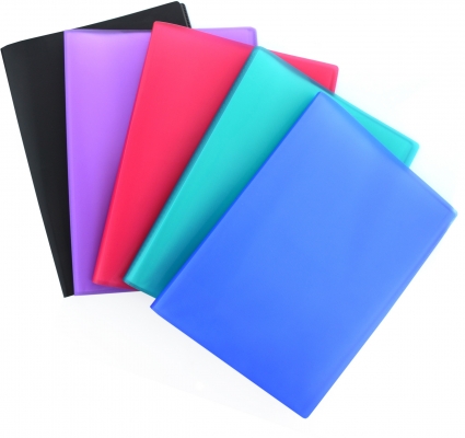 Mapa A4 Office box pentru prezentare, Active, 40 file, culori asortate